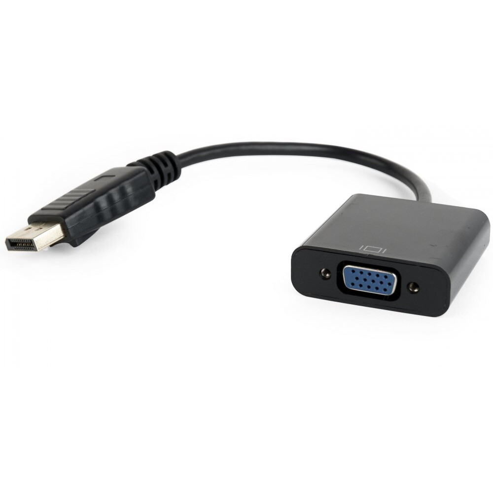 Переходник DisplayPort (M) - VGA (F), 0.15м, Cablexpert A-DPM-VGAF-02