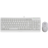 Клавиатура + мышь A4Tech Fstyler F1512 White