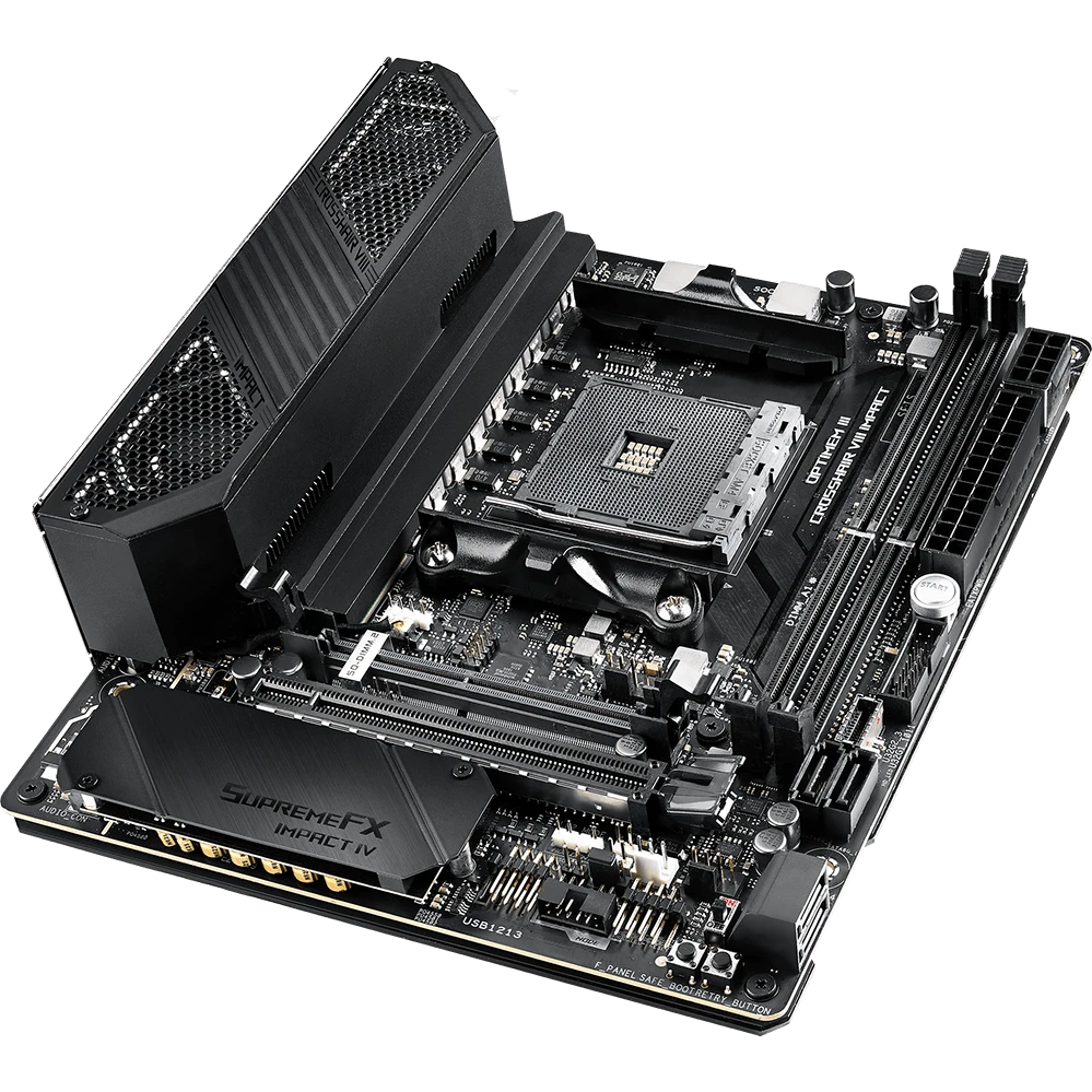 Материнская плата ASUS ROG CROSSHAIR VIII IMPACT - фото 2