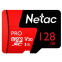 Карта памяти 128Gb MicroSD Netac P500 Extreme Pro (NT02P500PRO-128G-S)