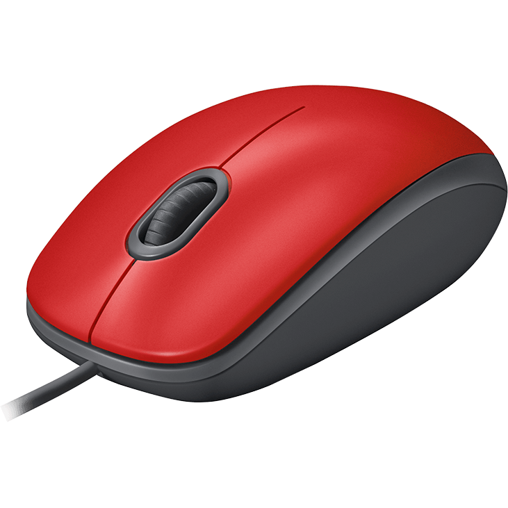 Мышь Logitech M110 Silent Red (910-005489/910-005501)