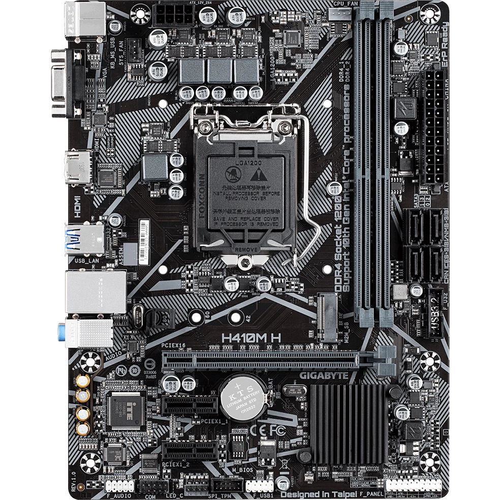 Материнская плата Gigabyte H410M H