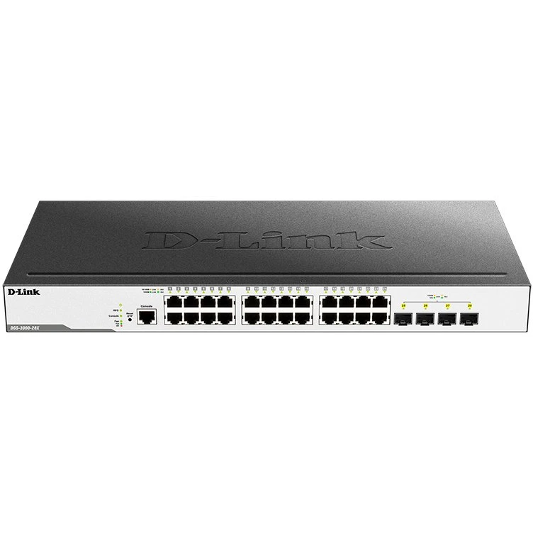 Коммутатор (свитч) D-Link DGS-3000-28X