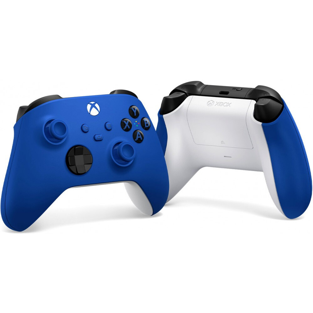 Геймпад Microsoft Xbox Wireless Controller Shock Blue - QAU-00002/009/065 - фото 5