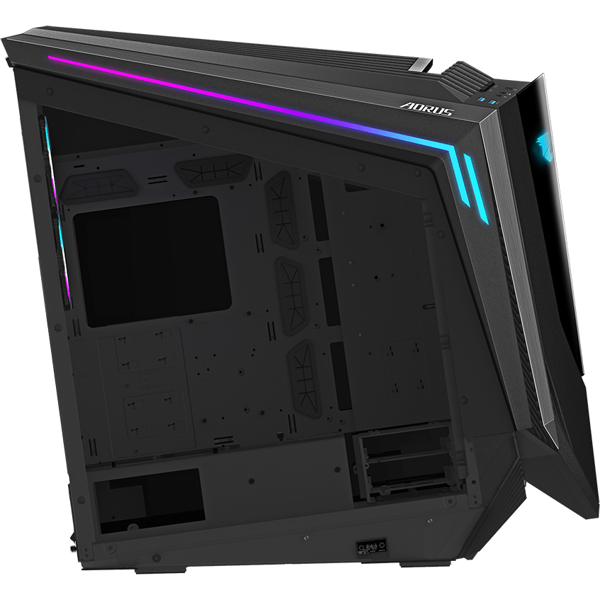 Корпус Gigabyte AORUS C700 Glass Black - GB-AC700G - фото 7