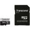 Карта памяти 256Gb MicroSD Transcend + SD адаптер (TS256GUSD330S)