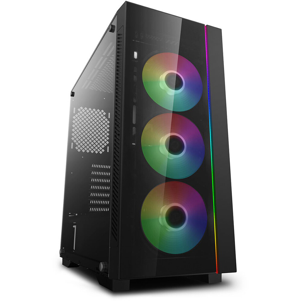 Корпус DeepCool MATREXX 55 V3 ADD-RGB 3F Black - DP-ATX-MATREXX55V3-AR-3F