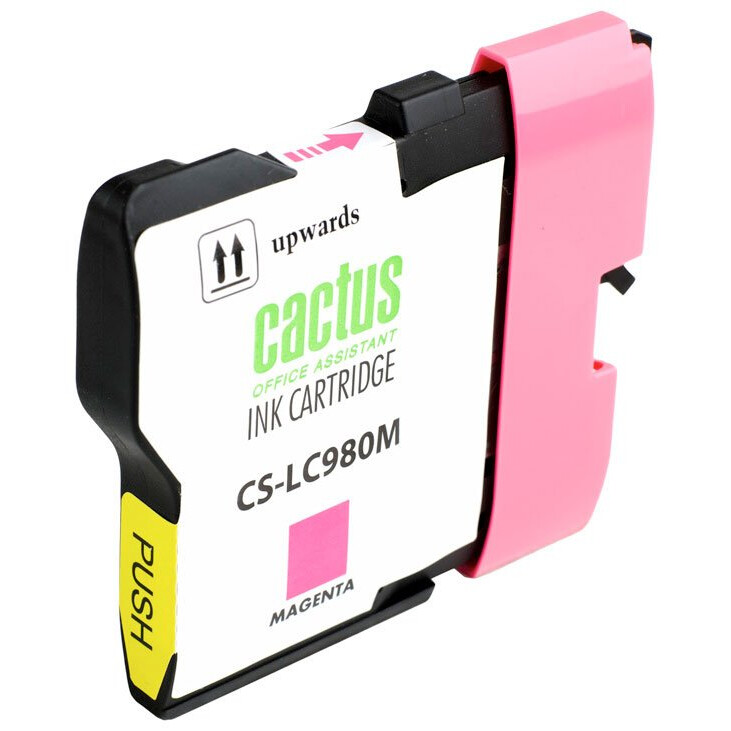 Картридж Cactus CS-LC980M Magenta - фото 2