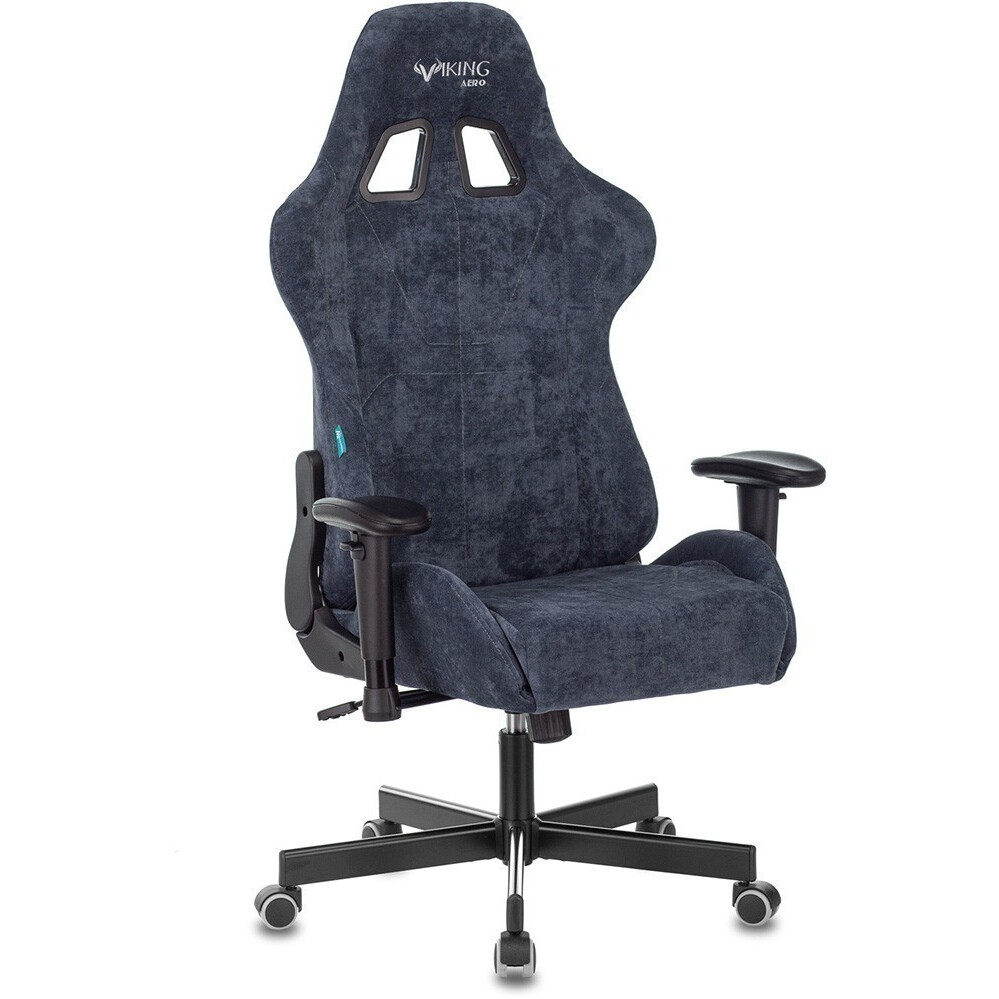 Игровое кресло Бюрократ Viking Knight LT27 Fabric Синий - VIKING KNIGHT LT27 - фото 4