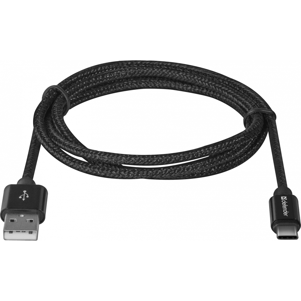 Кабель USB - USB Type-C, 1м, Defender USB09-03T PRO (87814) - фото 2