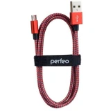 Кабель USB A (M) - microUSB B (M), 1м, Perfeo U4803