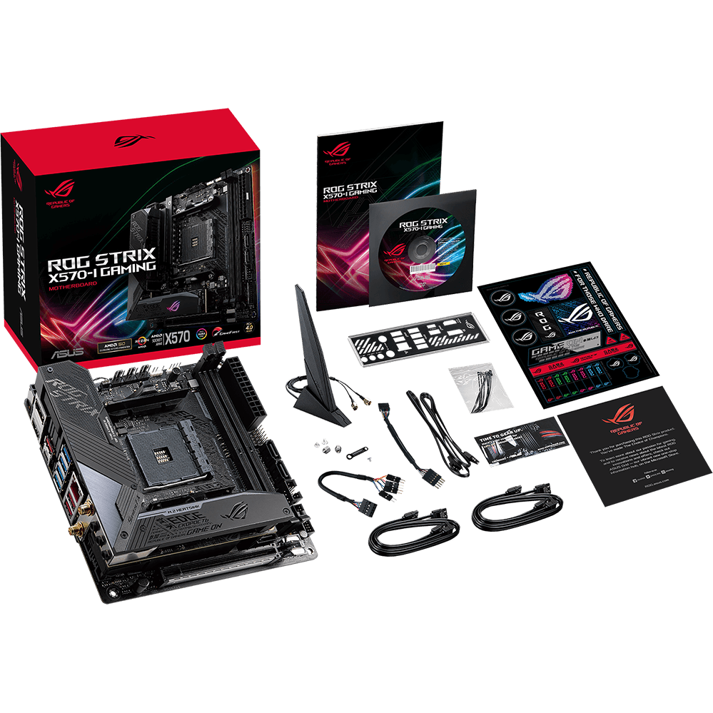 Материнская плата ASUS ROG STRIX X570-I GAMING - фото 5