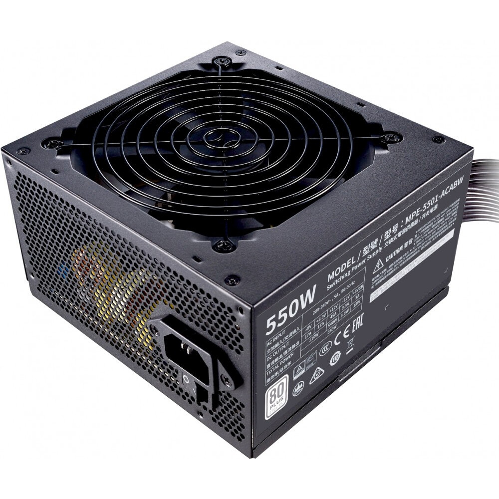 Блок питания 550W Cooler Master MWE White (MPE-5501-ACABW-EU) - фото 3