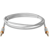Кабель 3.5 Jack (M) - 3.5 Jack (M), 1.2м, Defender JACK01-03 White (87513)