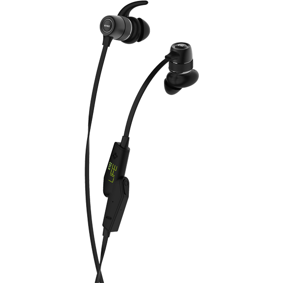 Гарнитура KREZ Life EP03 Black - фото 3