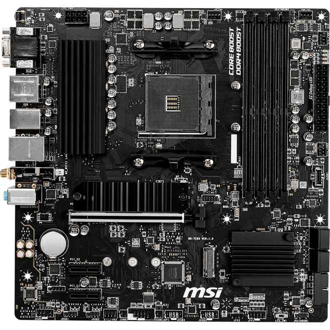 ПК AMD Ryzen 5 5600 / AMD RX 7600 / 32 ГБ / SSD 1280 ГБ