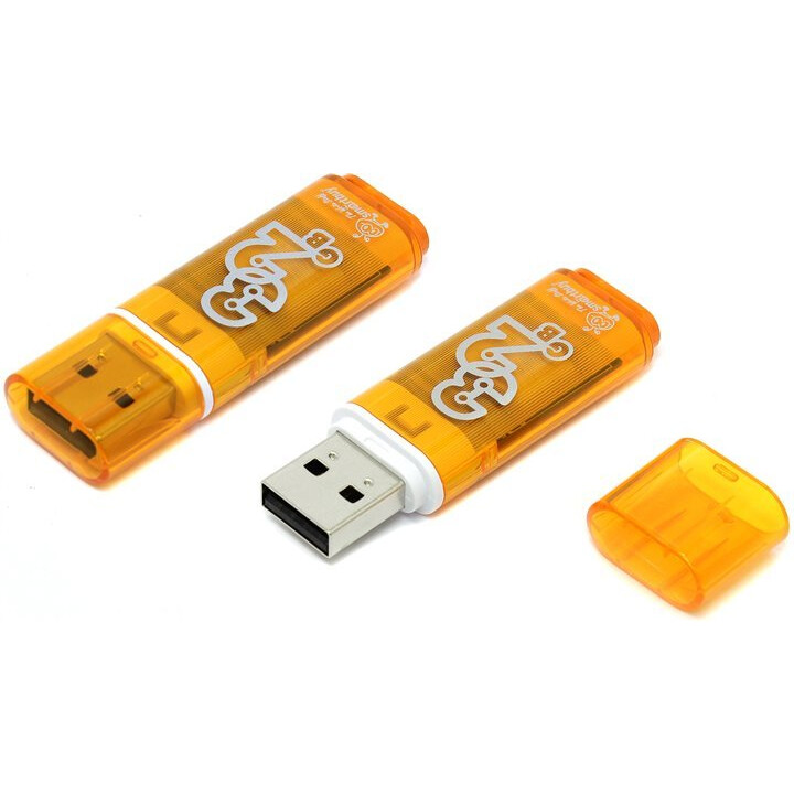 USB Flash накопитель 32GB SmartBuy Glossy Orange (SB32GBGS-Or)