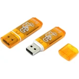 USB Flash накопитель 32Gb SmartBuy Glossy Orange (SB32GBGS-Or)