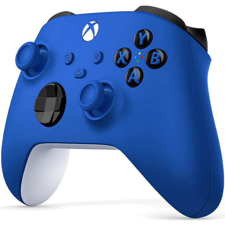 Геймпад Microsoft Xbox Wireless Controller Shock Blue - QAU-00002/009/065 - фото 3
