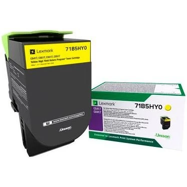 Картридж Lexmark 71B5HY0/71B0H40 Yellow