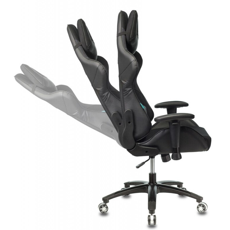Игровое кресло Бюрократ Viking 4 AERO Black - VIKING 4 AERO BLACK - фото 6