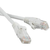 Патч-корд Hyperline PC-LPM-UTP-RJ45-RJ45-C5e-1M-LSZH-WH, 1м