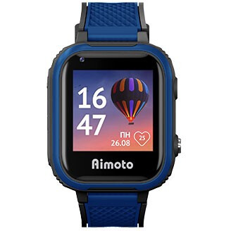 Умные часы Aimoto Pro Indigo 4G Black/Blue - 9500102 - фото 2