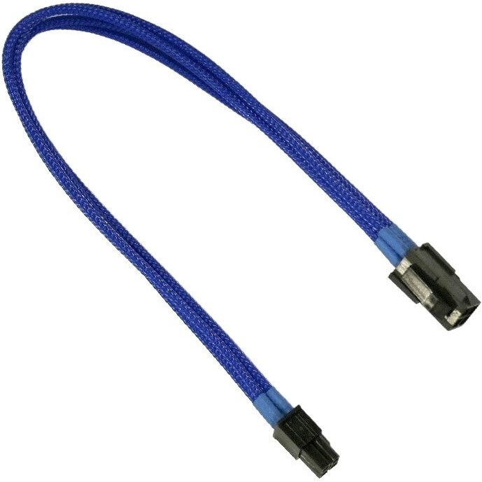 Кабель удлинительный 4-pin - 4-pin, 0.3м, Nanoxia NXP4V3EB