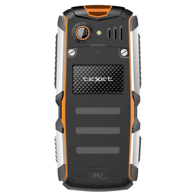 Телефон Texet TM-513R Black/Orange - фото 2