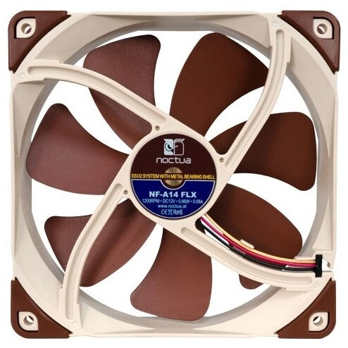 Вентилятор для корпуса Noctua NF-A14 FLX - фото 3