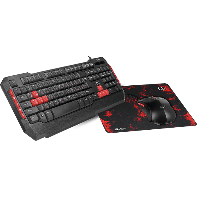 Клавиатура + мышь + коврик Sven GS-9000 - фото 3