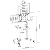 Мобильная стойка Digis DSM-P566