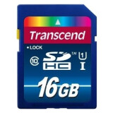 Карта памяти 16Gb SD Transcend (TS16GSDU1)