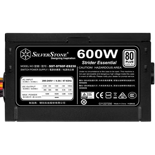 Блок питания 600W Silverstone SST-ST60F-ES230 - фото 2
