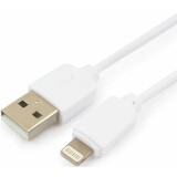 Кабель USB - Lightning, 0.3м, Гарнизон GCC-USB2-AP2-0.3M-W