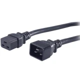 Кабель питания C19 - C20, 5м, Hyperline PWC-IEC19-IEC20-5.0-BK