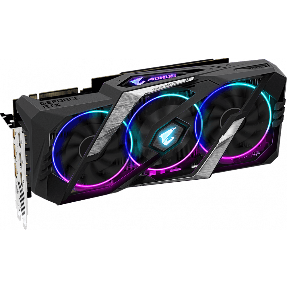 Видеокарта NVIDIA GeForce RTX 2070 Super Gigabyte 8Gb (GV-N207SAORUS-8GC) - фото 2