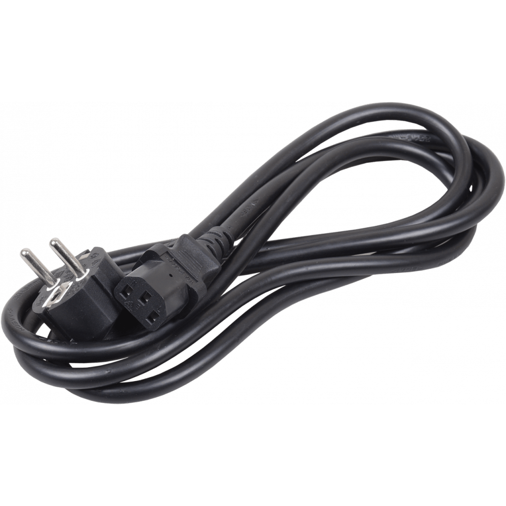 Кабель питания Schuko - C13, 2м, ITK PC-C13D-2M