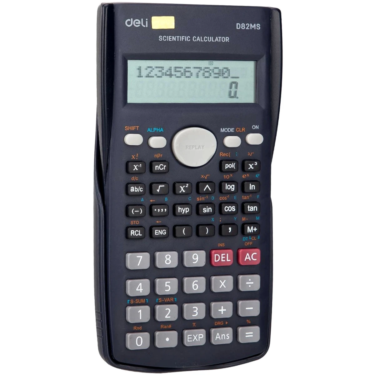 Калькулятор Deli ED82MS Blue - фото 2