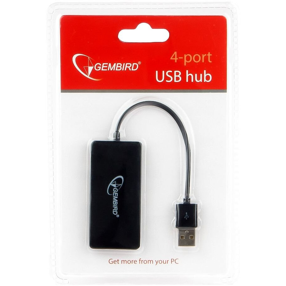 USB-концентратор Gembird UHB-U2P4-03 - фото 4