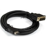 Кабель HDMI - DVI, 3м, ExeGate EX-CC-HDMIM-DVIM-3.0 (EX284907RUS)
