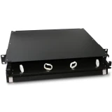 Оптический кросс Hyperline FO-19BX-1U-D1-3xSLT-W120H32-EMP