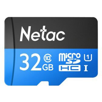 Карта памяти 32Gb MicroSD Netac P500 Standard (NT02P500STN-032G-S)