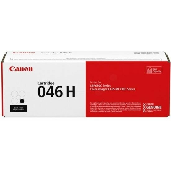 Картридж Canon 046H Black - 1254C002