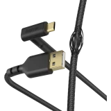 Кабель USB A (M) - microUSB B (M), 1.5м, HAMA 00187215