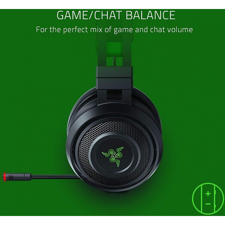 Гарнитура Razer Nari Ultimate Black/Green - RZ04-02910100-R3M1 - фото 6