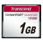 Карта памяти 1Gb Compact Flash Transcend 220x (TS1GCF220I)