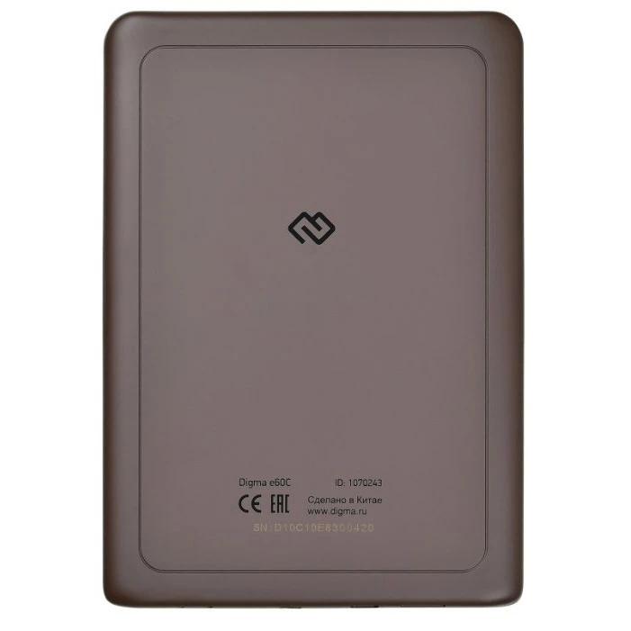 Электронная книга Digma E60C Brown - фото 2