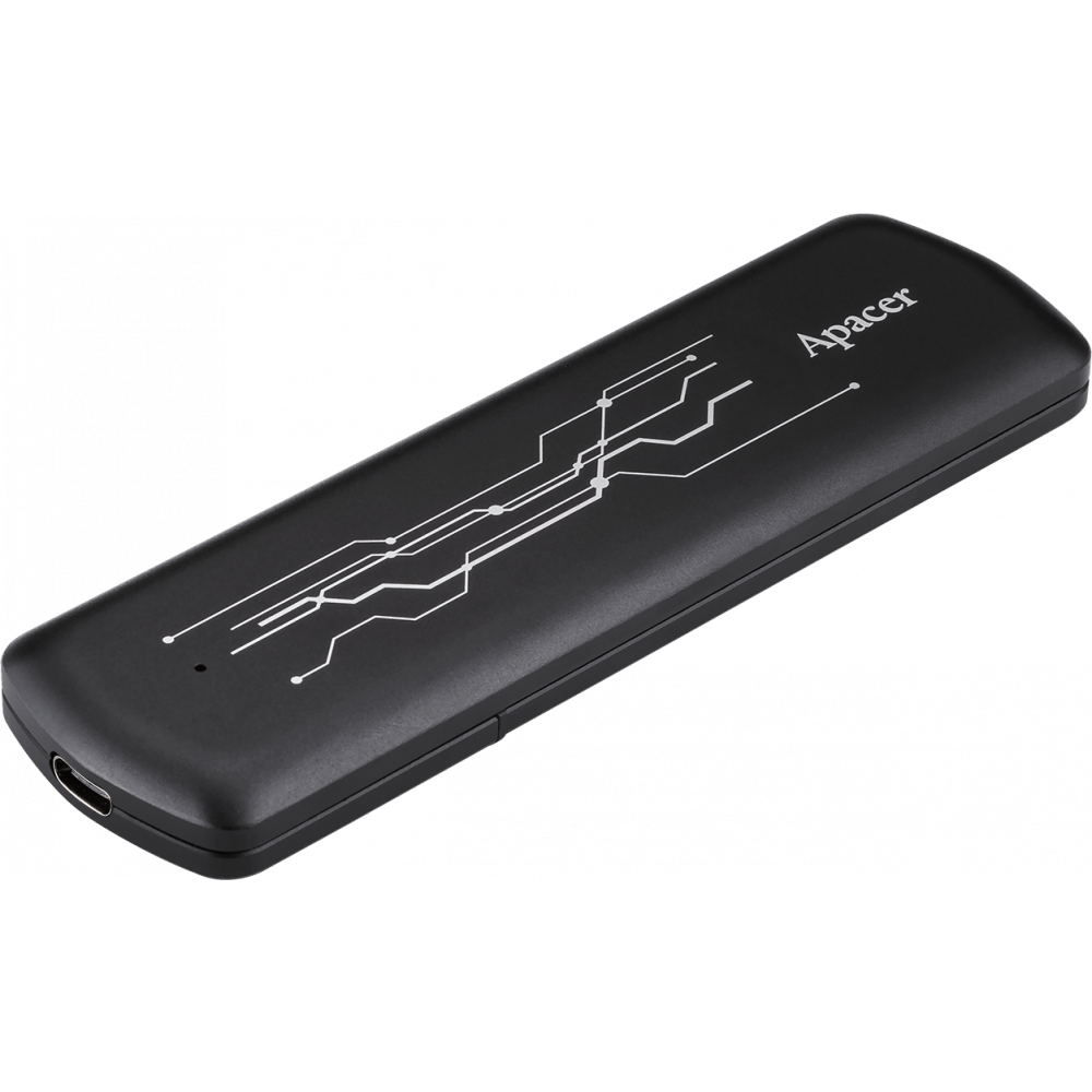 Внешний накопитель SSD 512Gb Apacer AS722 Black (AP512GAS722B-1)
