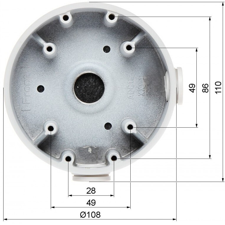 Монтажная коробка Dahua DH-PFA139 - фото 2